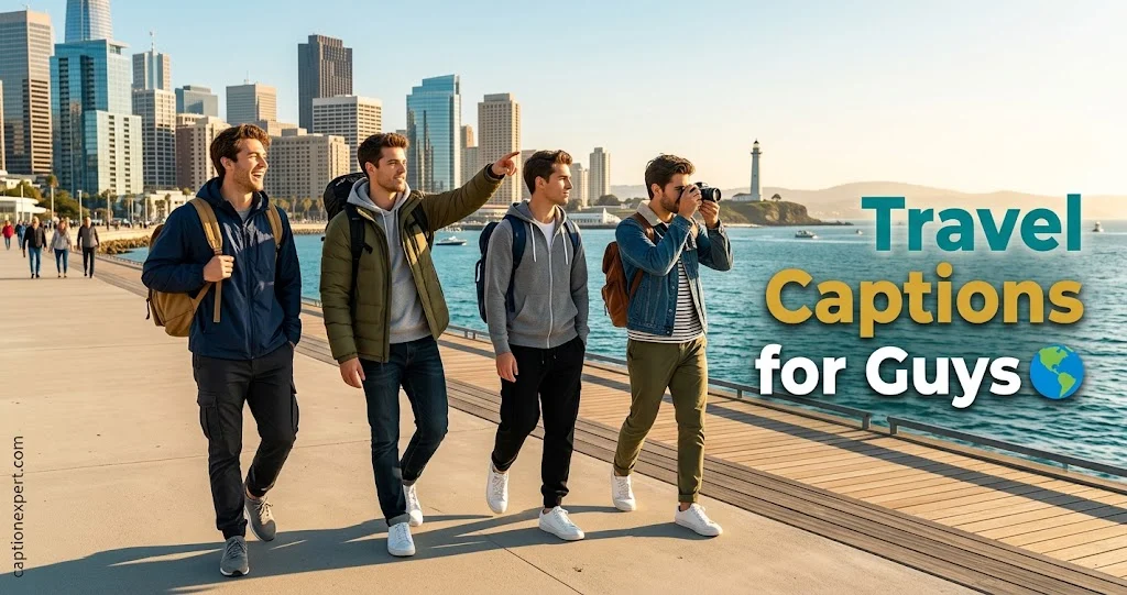 Travel Captions for Guys