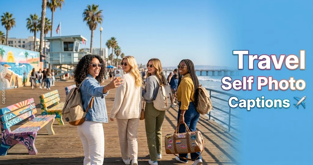 Travel Self Photo Captions