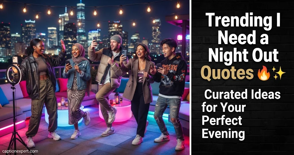 Trending I Need a Night Out Quotes 