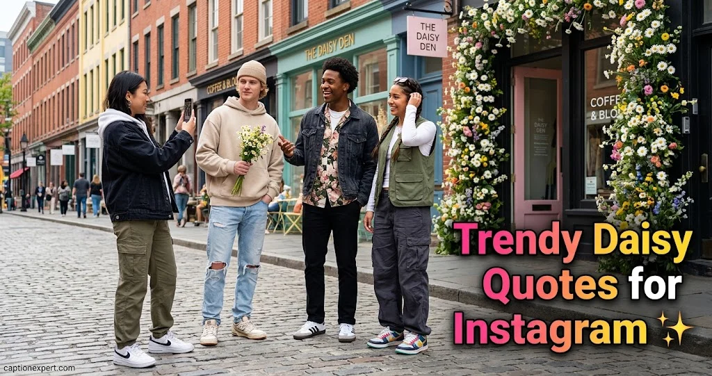 Trendy Daisy Quotes for Instagram