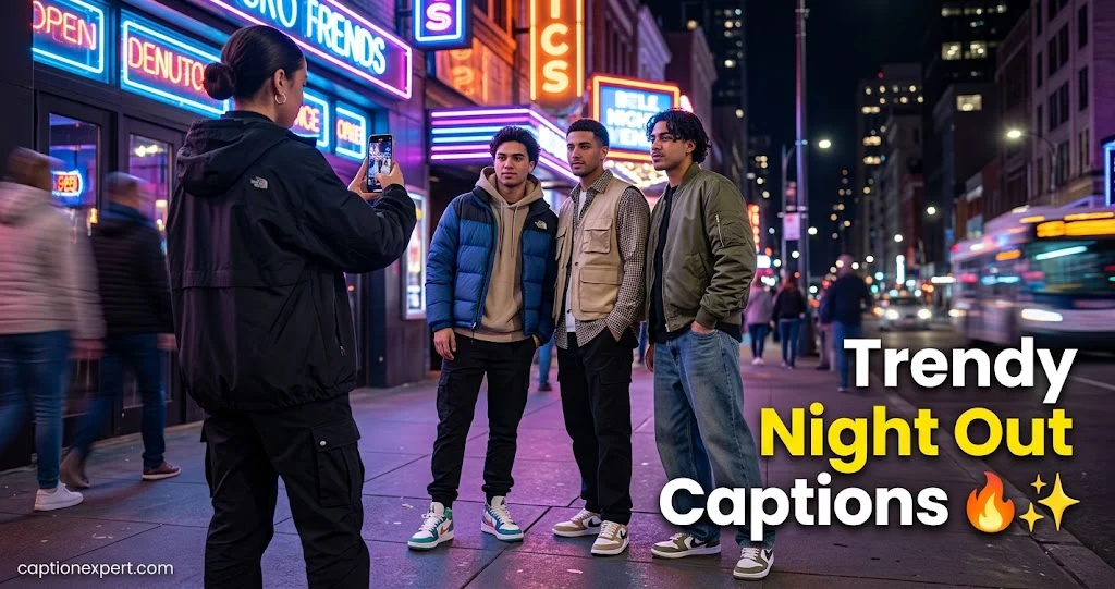 Trendy Night Out Captions