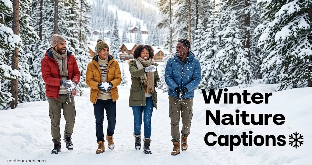 Winter Nature Captions