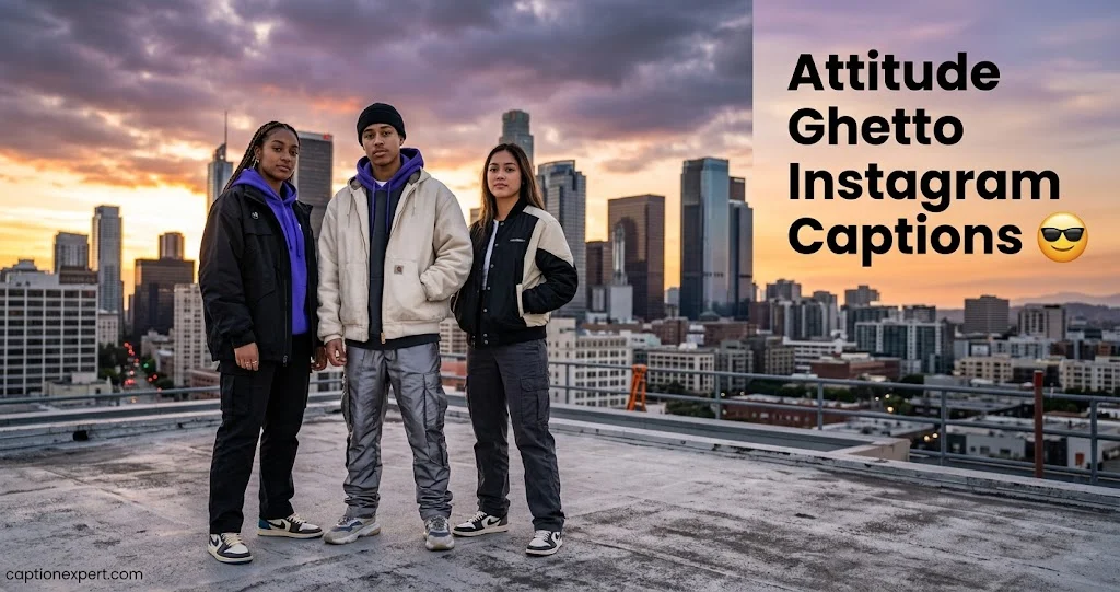 Attitude Ghetto Instagram Captions