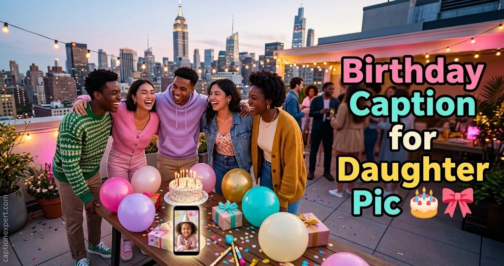 Birthday Caption for Daughter Pic
