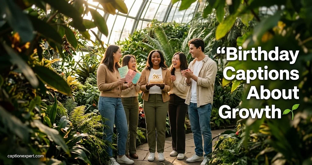 Birthday Captions About Growth