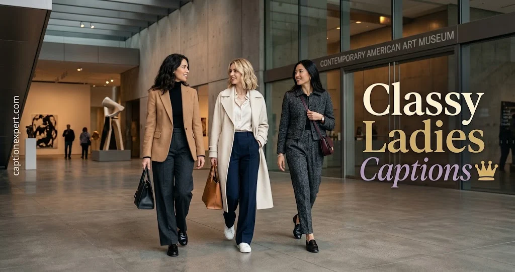 Classy Ladies Captions