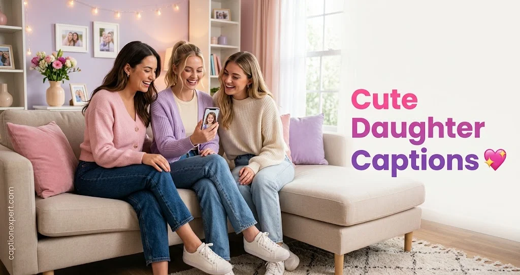 Cute Daughter Captions 