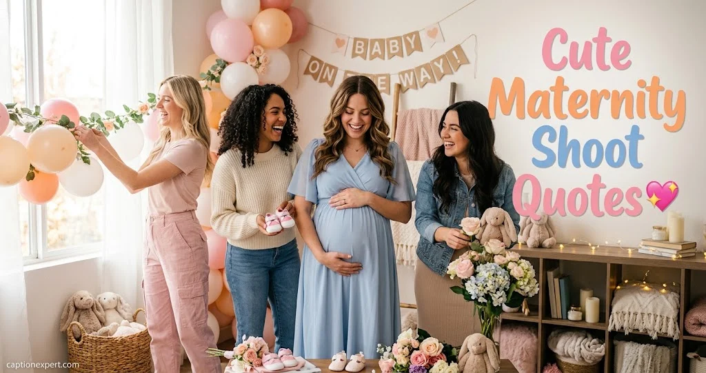Cute Maternity Shoot Quotes