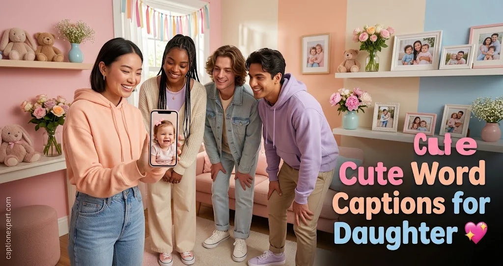 Cute One Word Captions for Daughter 