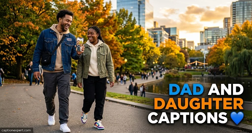 Dad and Daughter Captions 