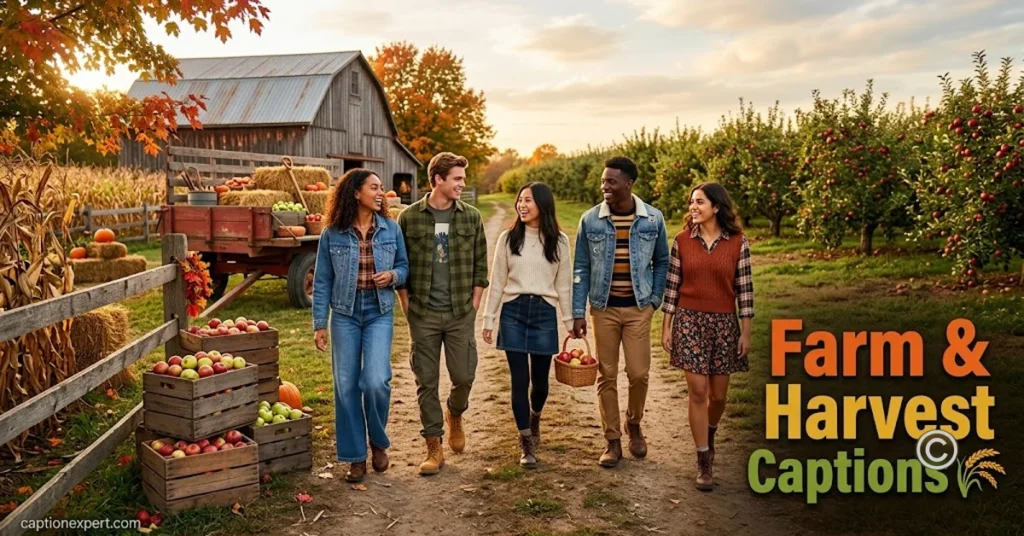 Farm & Harvest Captions