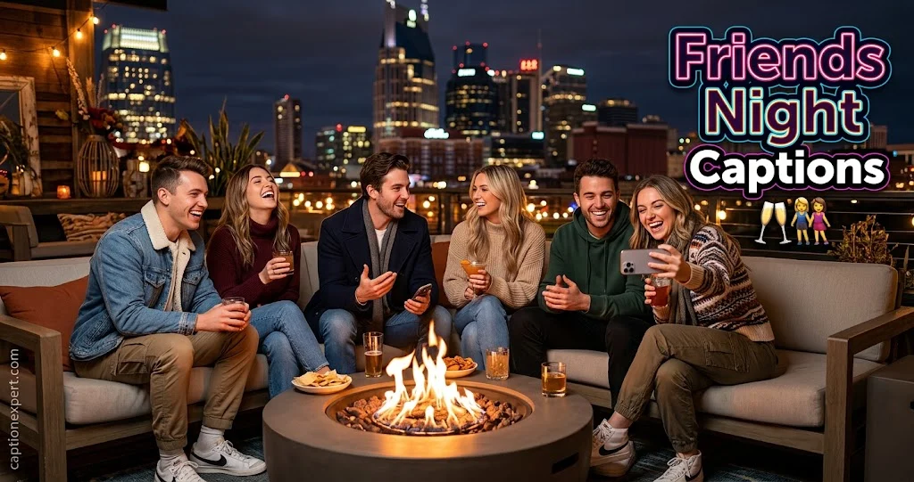 Friends Night Captions
