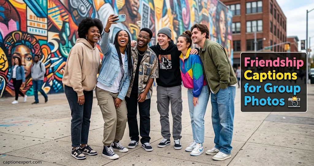 Friendship Captions for Group Photos