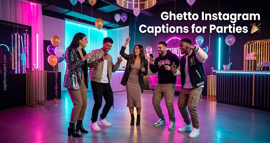 Ghetto Instagram Captions for Parties 