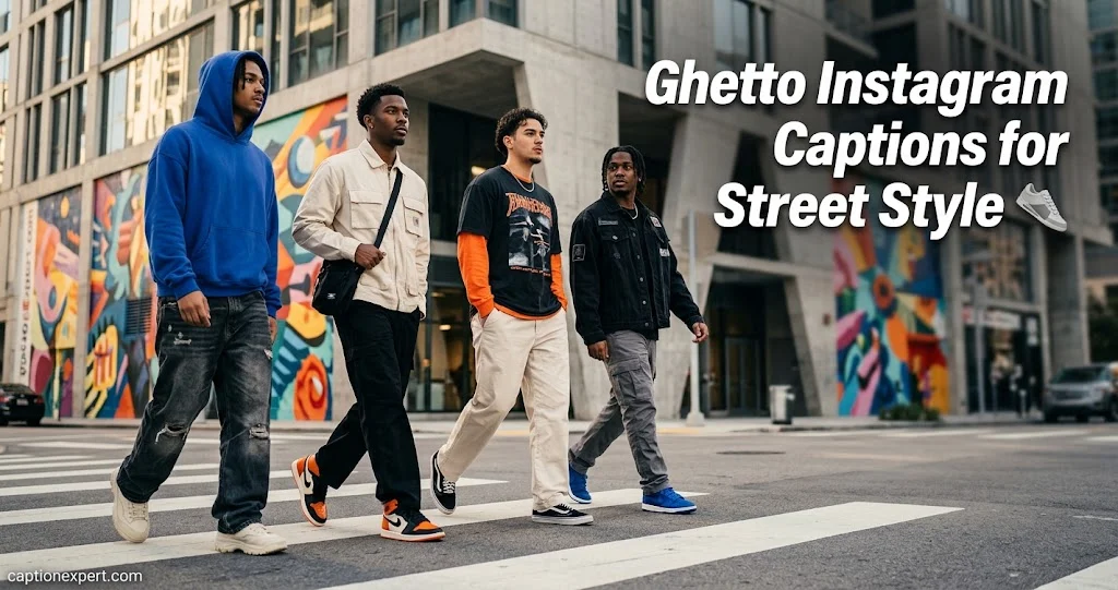 Ghetto Instagram Captions for Street Style