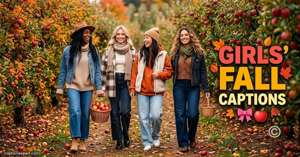 Girls’ Fall Captions