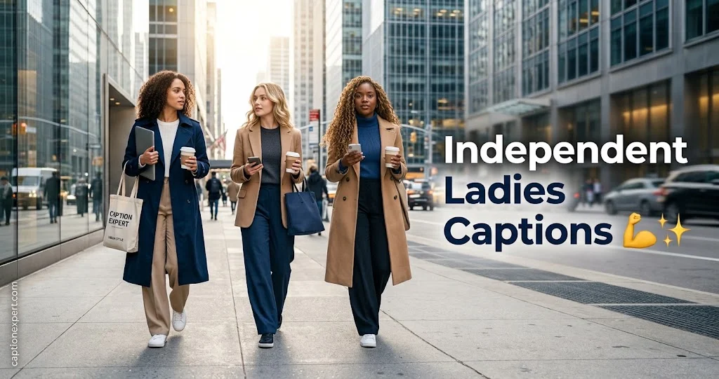 Independent Ladies Captions 