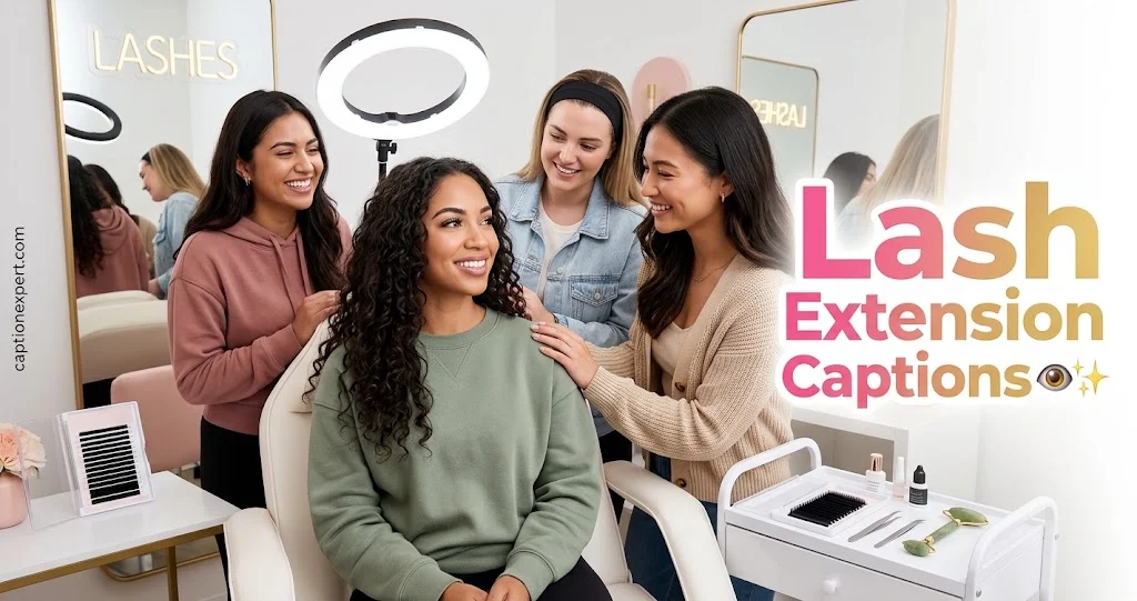 Lash Extension Captions 