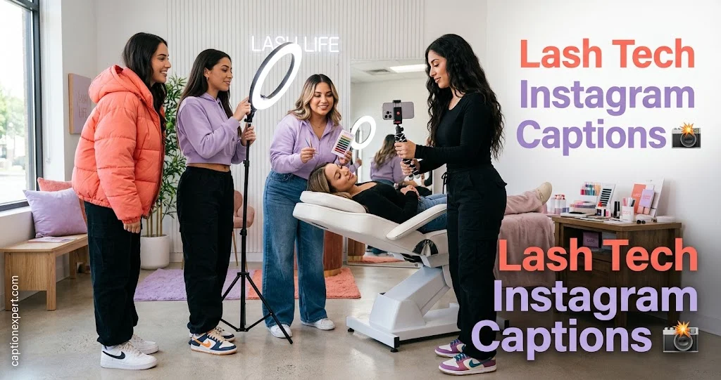 Lash Tech Instagram Captions 