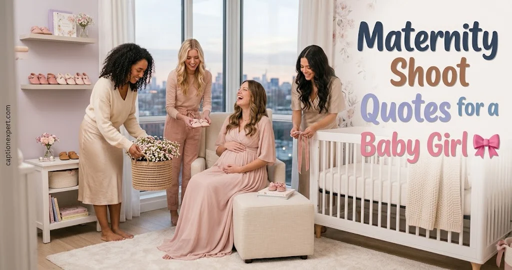 Maternity Shoot Quotes for a Baby Girl