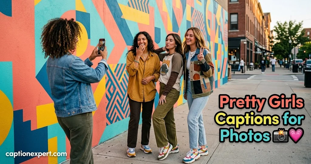 Pretty Girls Captions for Photos