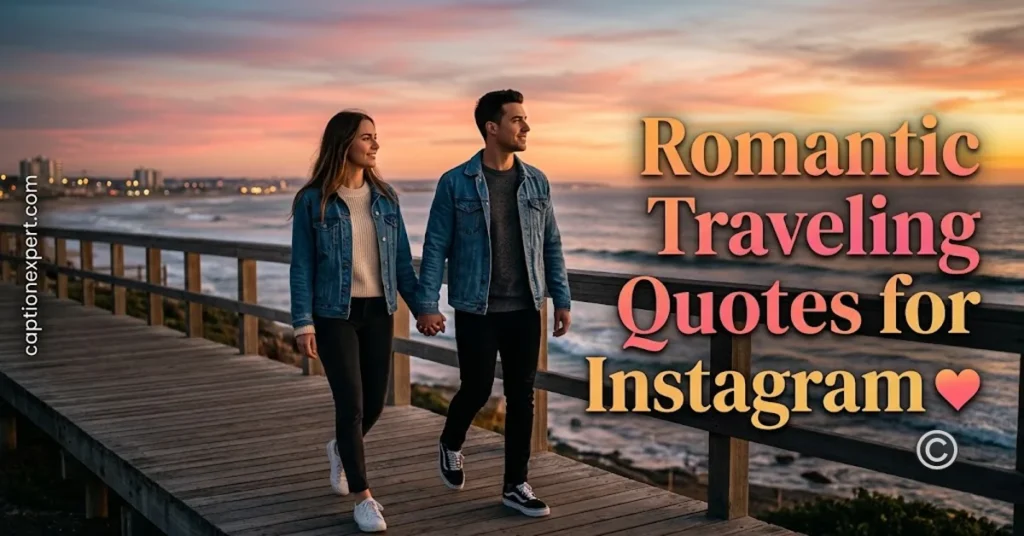 Romantic Traveling Quotes for Instagram