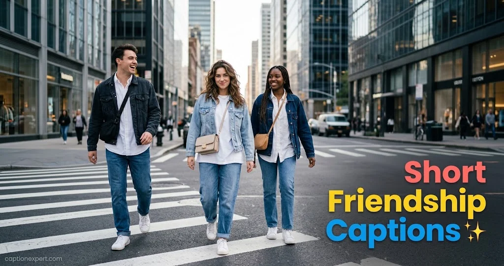 Short Friendship Captions 