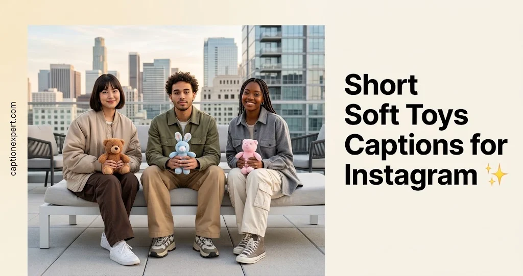 Short Soft Toys Captions for Instagram