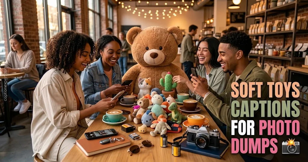 Soft Toys Captions for Photo Dumps