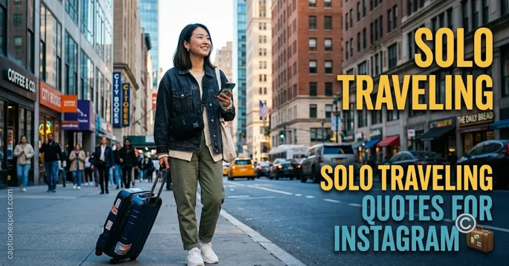 Solo Traveling Quotes for Instagram