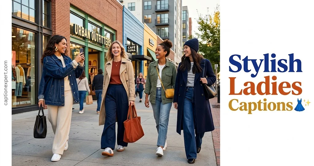Stylish Ladies Captions 