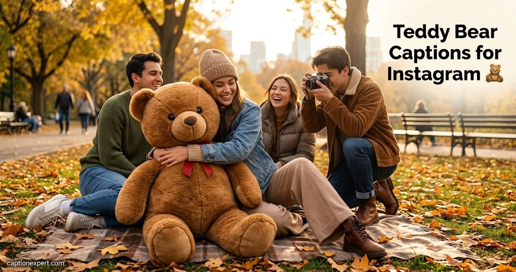 Teddy Bear Captions for Instagram