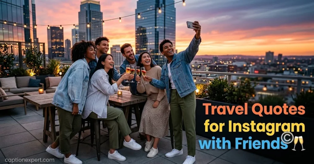 Travel Quotes for Instagram with Friends