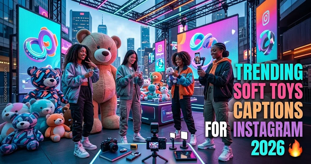 Trending Soft Toys Captions for Instagram