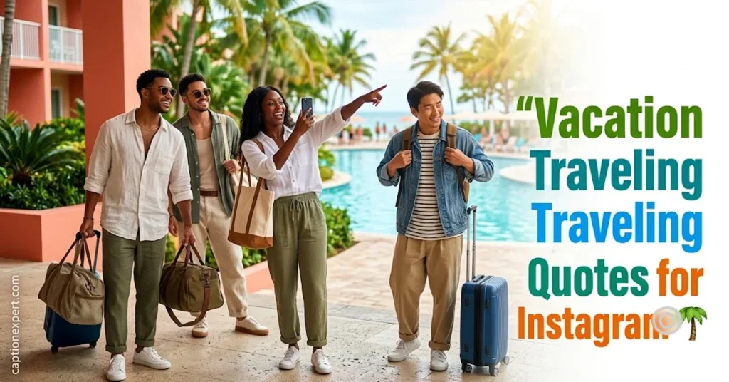 Vacation Traveling Quotes for Instagram
