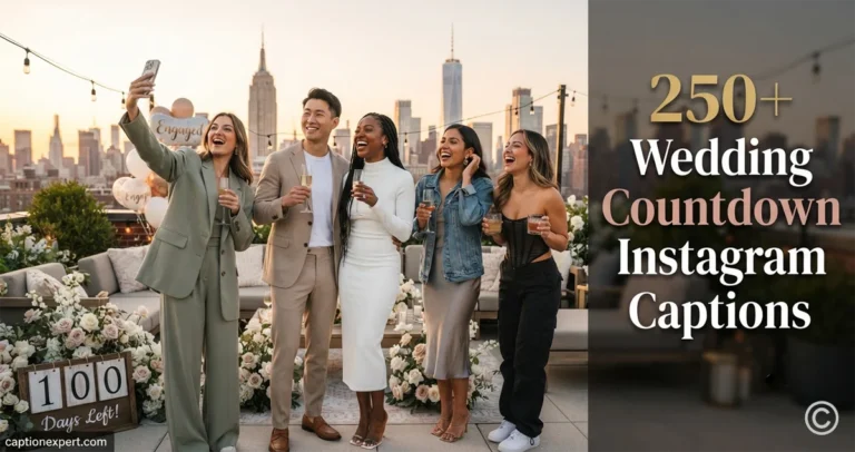 Wedding Countdown Instagram Captions