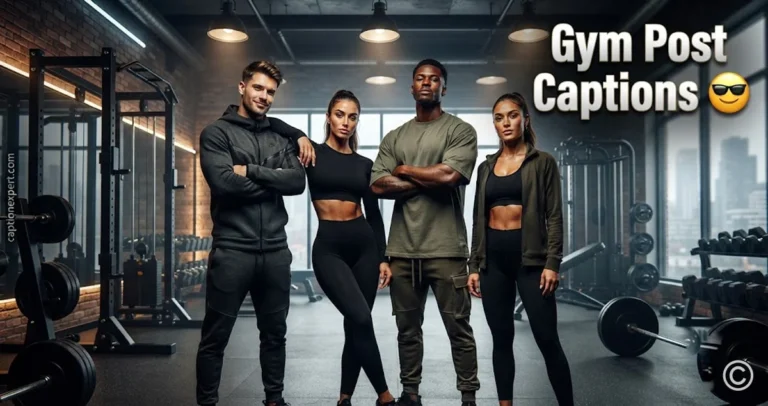 Gym Post Captions