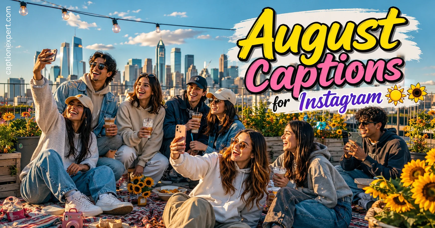 August Captions for Instagram