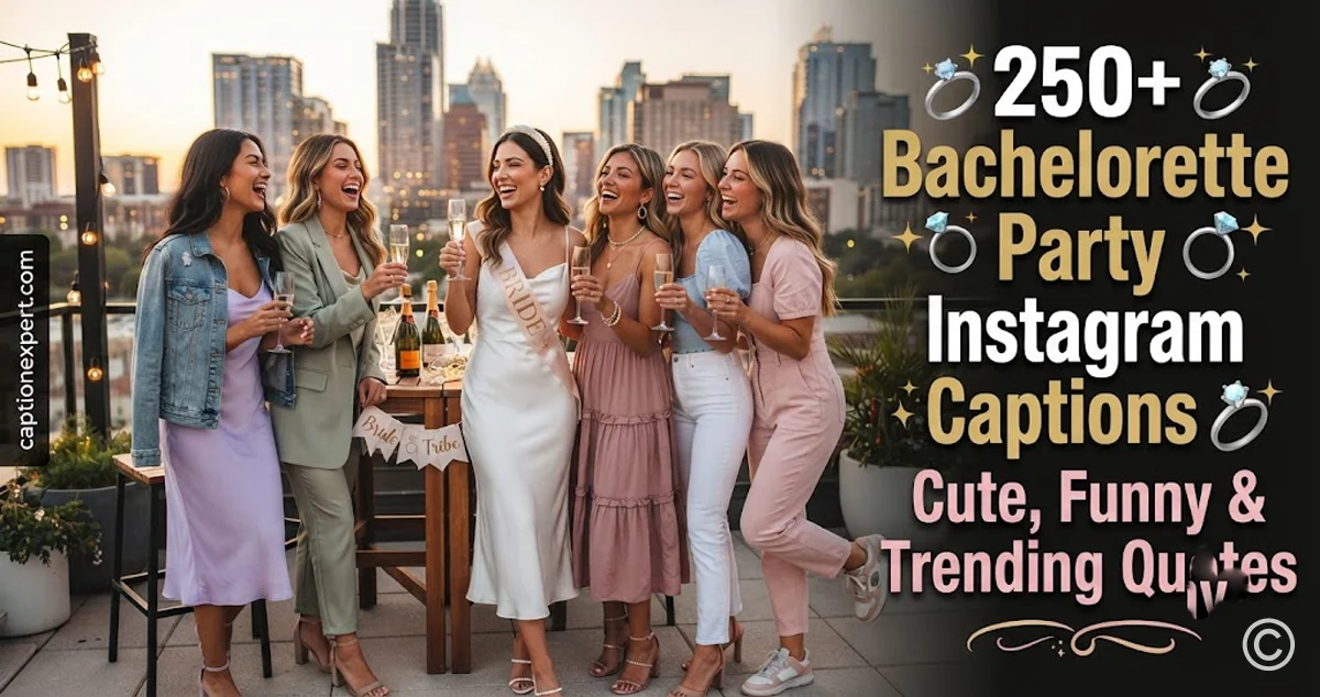 Bachelorette Party Instagram Captions