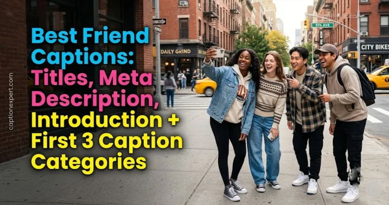 Best Friend Captions