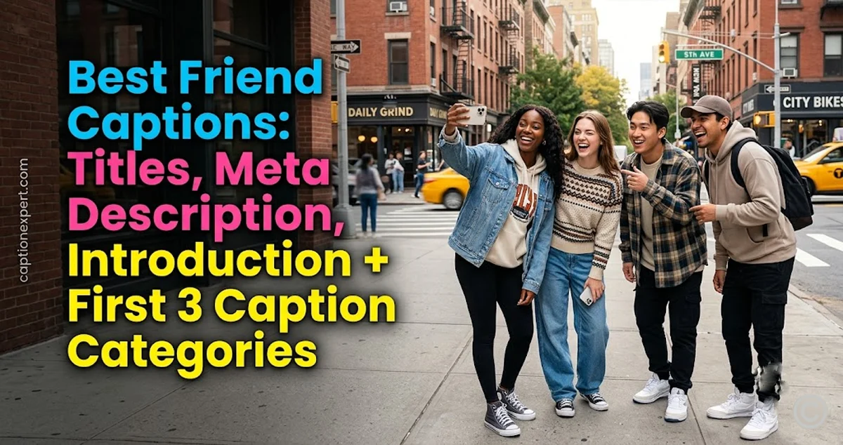 Best Friend Captions