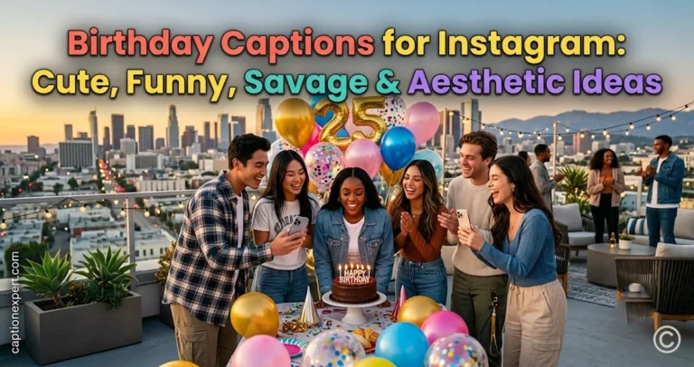 Birthday Captions for Instagram