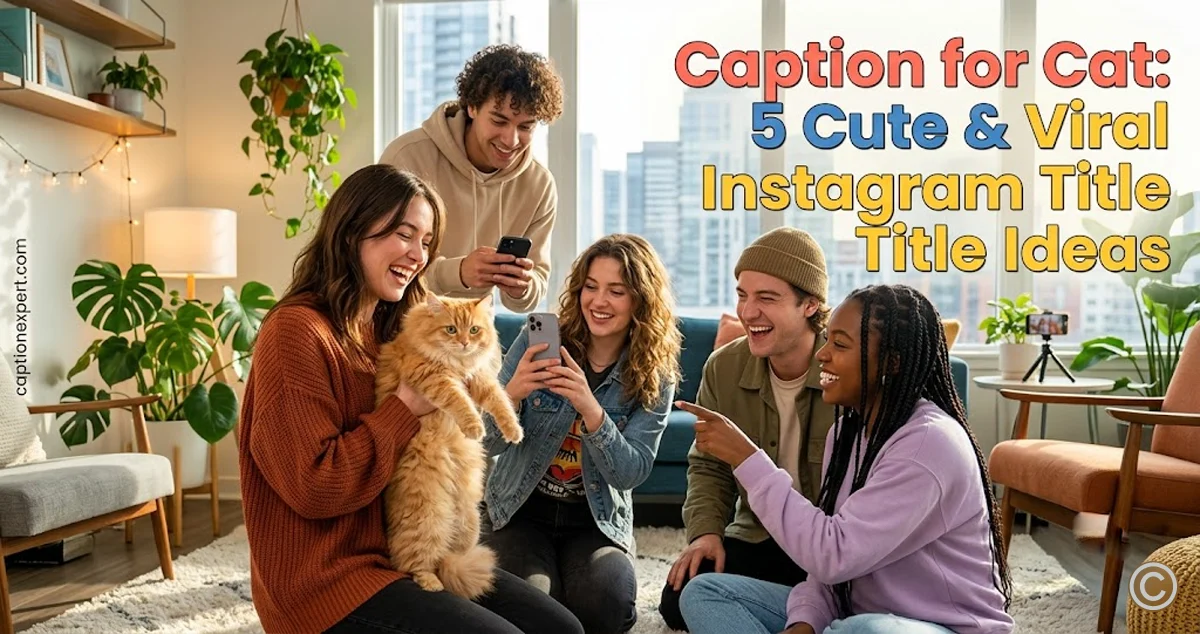 Caption for Cat