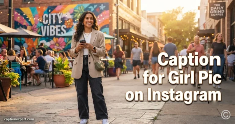 Caption for Girl Pic on Instagram