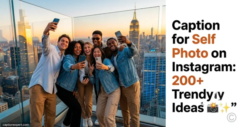 Caption for Self Photo on Instagram