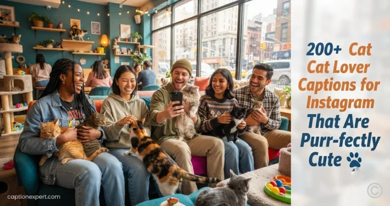 Cat Lover Captions for Instagram