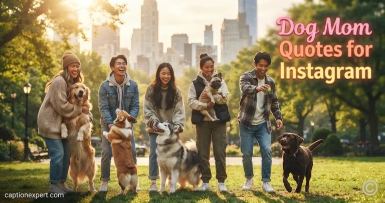 Dog Mom Quotes for Instagram