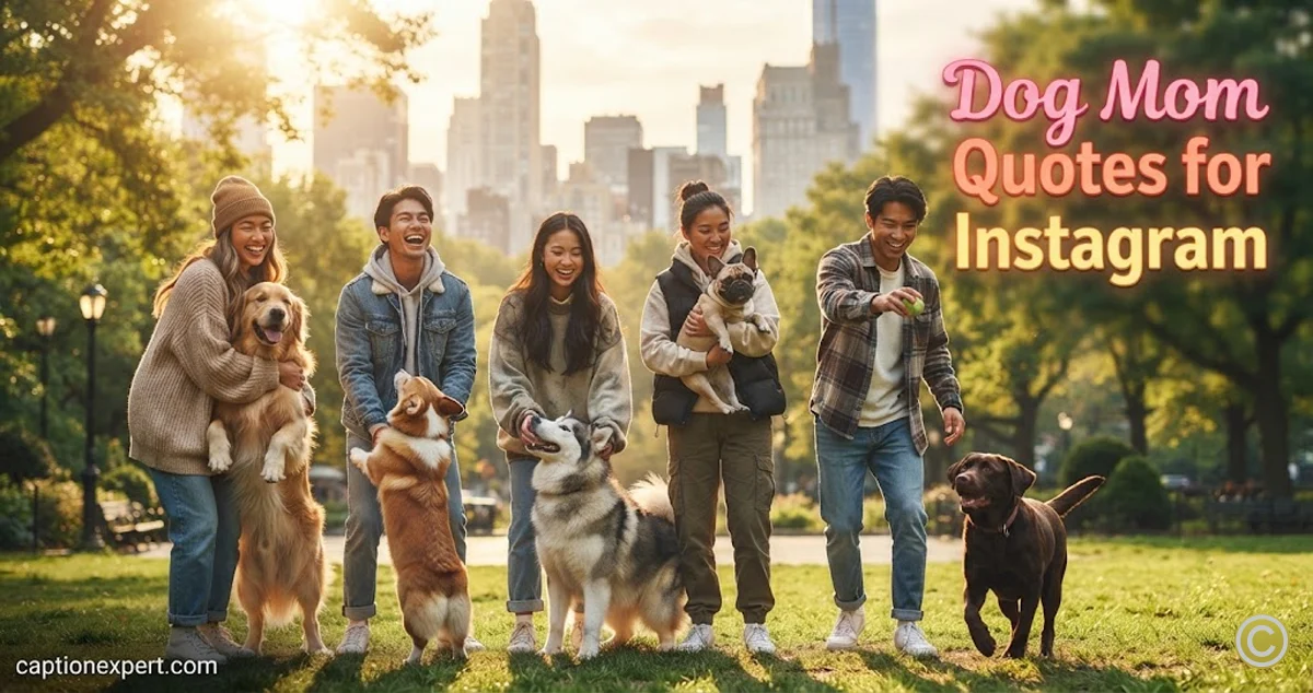 Dog Mom Quotes for Instagram