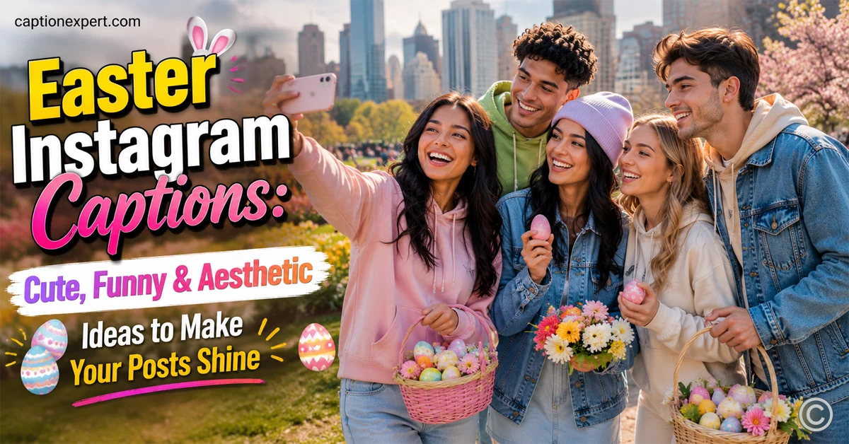 Easter Instagram Captions