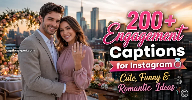 Engagement Captions